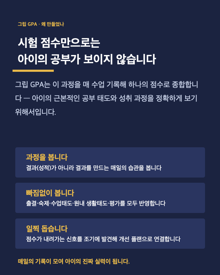 그립성취점수 화면